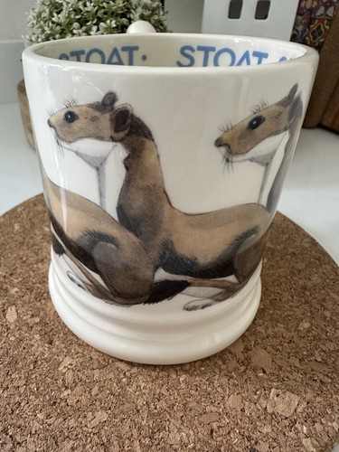 Emma bridgewater stoat half - bridgewater,