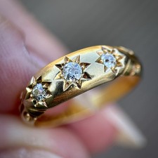 18ct Gold Antique Fully