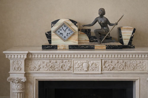 Antique art deco french - art,