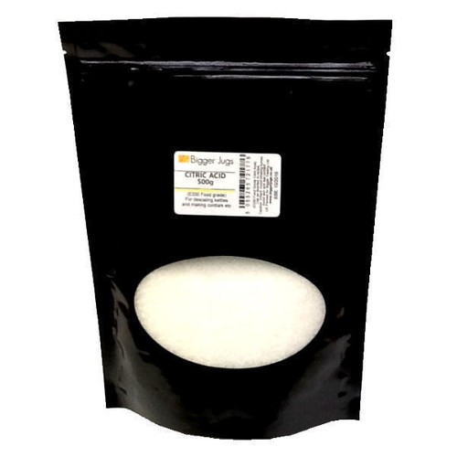 Citric acid 500g pouch food - citric,