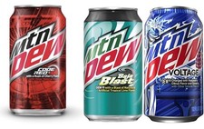Mountain Dew Drink Various Flvaour 12oz, 12 & 24 Pcs Soda Cans 355ml