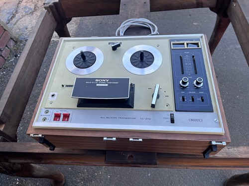 Sony reel 270 - sony, tc-270
