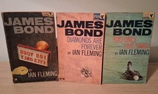 James Bond 007 - Fleming Novels - YOLT, FYEO & DAF - Pan Books Paperback