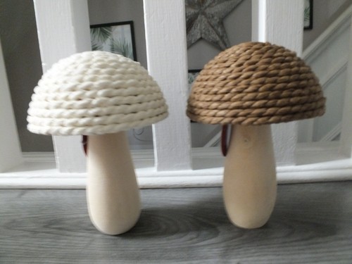 Autumn decorative wooden jute - autumn, wooden/jute