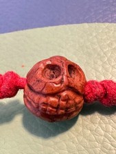 Antique Tibetan Citipati (Buddhism) Bodhi seeds handcarved Skull beads Amulets