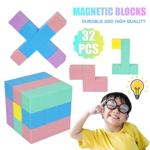 Magnetic blocks 32pcs - blocks,