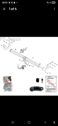 Towbar for nissan - nissan, qashqai