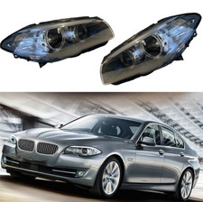 Left/Right Headlight 63117343913 For BMW 5 Series F10 F11 LCI Bi Xenon 2013-2017