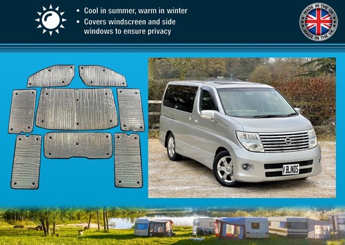 Thermal blinds for nissan - blinds,