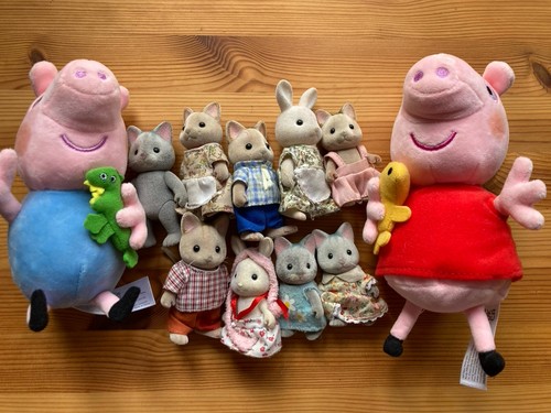 Peppa pig and sylvanian bundle - pig,