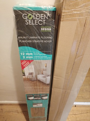 Walnut laminate flooring - , packs