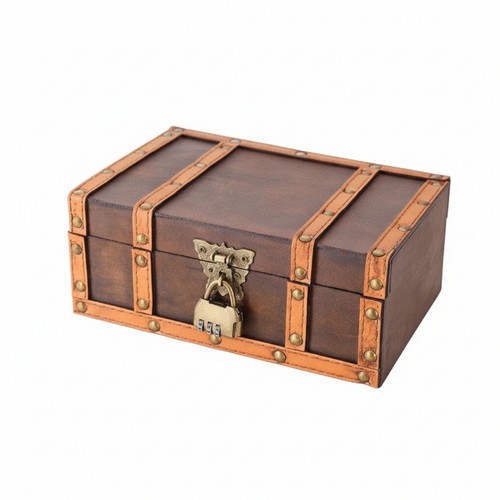 Wooden storage box - wooden,