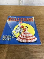 bertram mills circus programme 1957-58