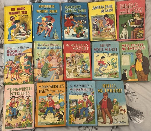 Vintage enid blyton - 14, books
