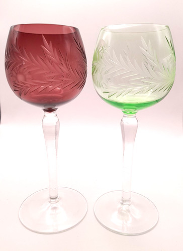Art deco hand blown - hand,