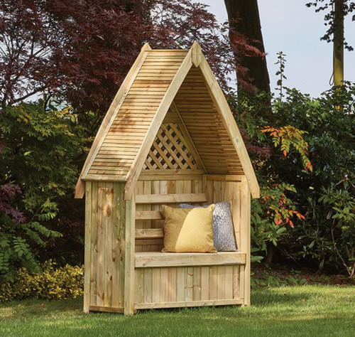 Carsington storage arbour - storage,