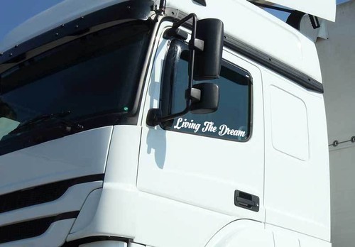 Living the dream truck - "living,