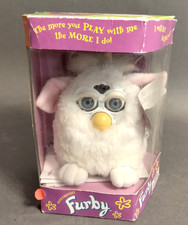 Furby Electronic White In Box Vintage Condition With Instructions HF/ EW
