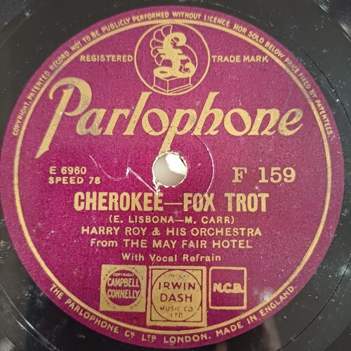 Harry roy cherokee parlophone - cherokee,