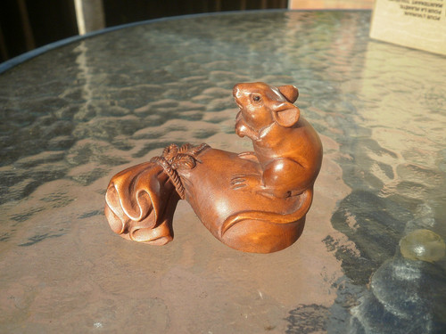 Hand carved wood - 1a.,