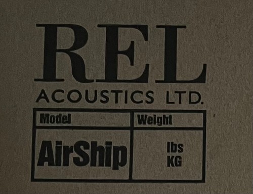 Rel airship sub woofer - airship, sub-woofer