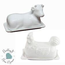Traditional Porcelain Cow/Hen