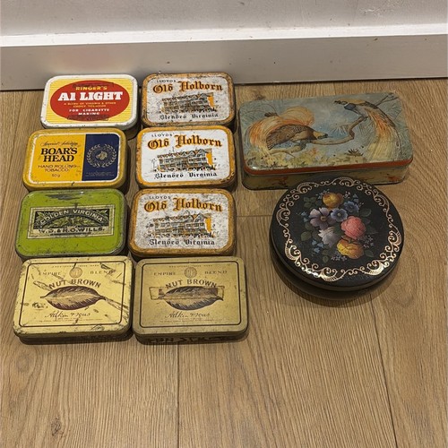Tins14 job lot tobacco - tins14,