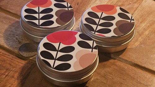 Orla kiely inspired mini - orla, tin