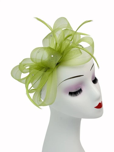 New ribbon flower hair - new,