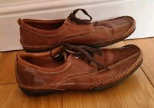 Pikolinos Mens Brown Leather Shoes UK Size 9 EU 43 Lace Up 