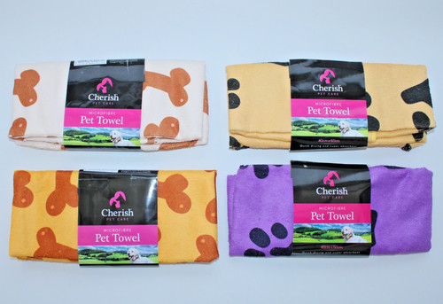 Absorbent microfibre pet towel - microfibre,