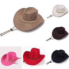 Texan Cowboy Hat Western Movie Fancy Dress Costume West Rodeo Christmas Gifts UK