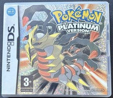 Pokémon Platinum Nintendo Ds Boxed With Manuals PAL