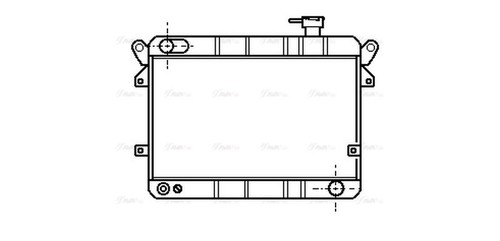 Ava coolant radiator - coolant, ft2017