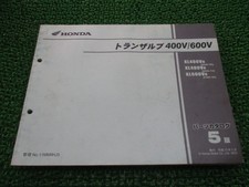 Transalp 400V/600V Parts List