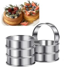 6pcs Non Stick Stainless Steel