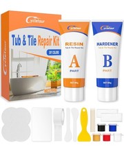 Bath Repair Kit & Bath Enamel Repair Kit Color Match - Bathtubs and Tile Surface