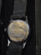 WW2 German Luftwaffe Pilot Watch Zur Erinnerung an meine Dienstzeit Engraved