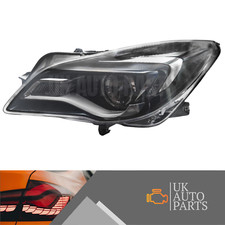 Vauxhall Insignia Headlight 2013-2017 LED DRL Headlamp Left Near Passenger Side