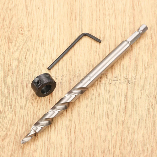 Stop collar hex shank - 3/8",