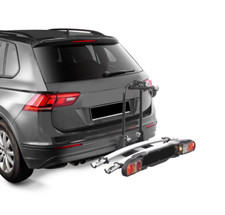 2 Bike Cycle Carrier Rack Tow Bar Mounted Green Valley Tilting E Bike Compatible