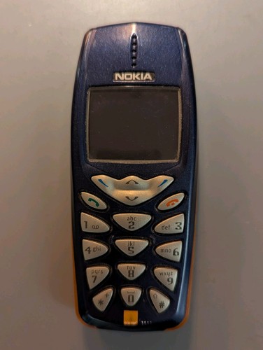 Nokia 3510i blue and orange - and,