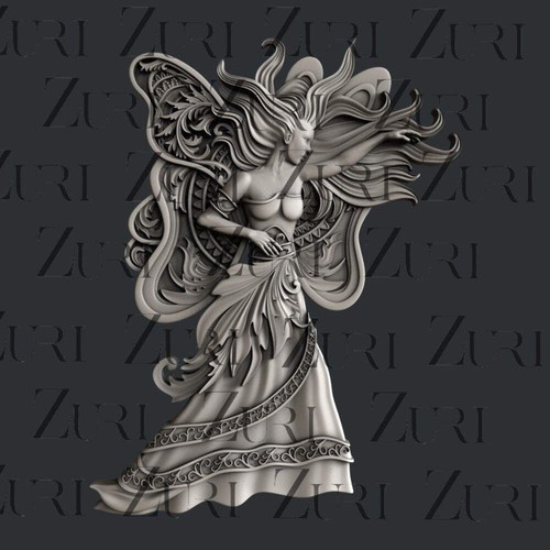 Butterfly woman zuri designs - butterfly, woman-