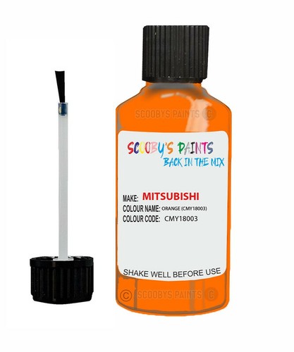 Paint for mitsubishi orange - paint,