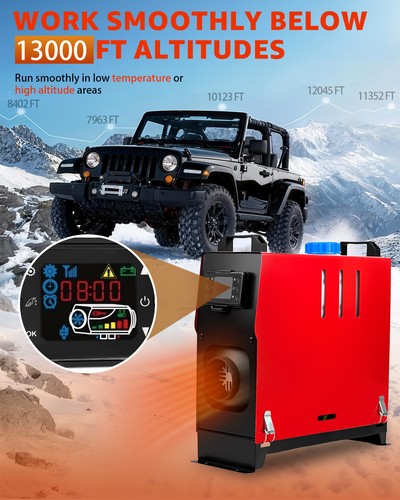 12v 8kw air - air, heater