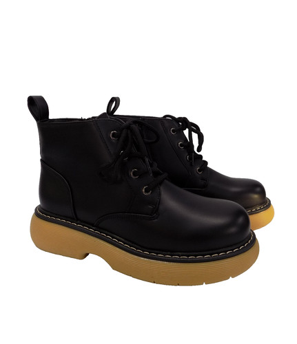 Chunky black goth - goth, womens