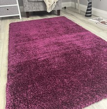 Machine Washable Rugs Small Large Thick Living Room Hallway Anti-Slip Plain Rug