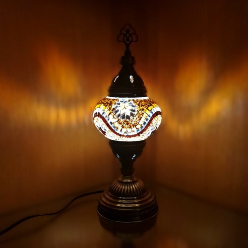 Turkish moroccan bronze table - turkish,