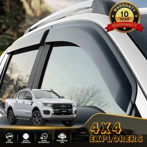 Smoke tinted wind deflectors - smoke,