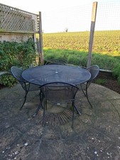 4-Piece Garden Table and Chair
